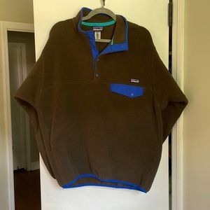Mens Brown Patagonia Pullover